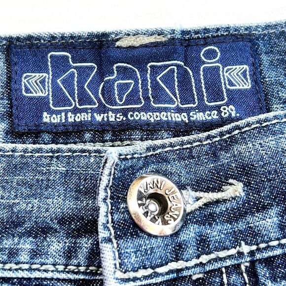 Kani Blue Baggy Carpenter Jeans 40x34 Men's Casual Denim - Picture 5 of 8